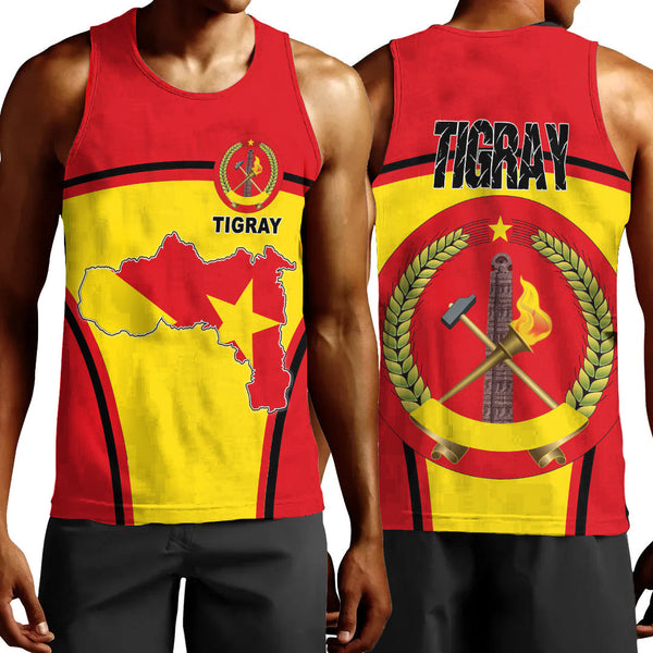 Tigray Active Flag Men Tank Top