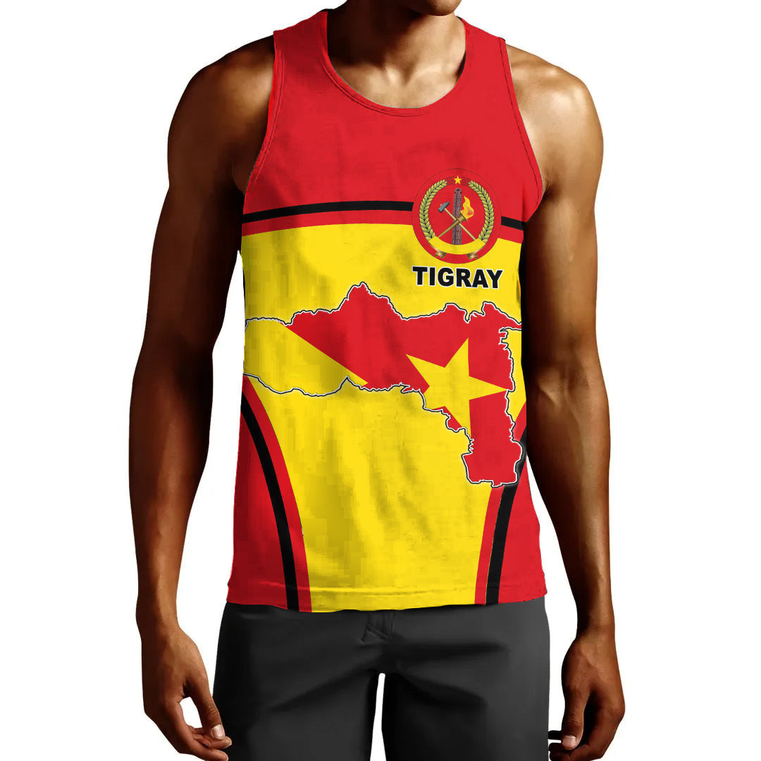 Tigray Active Flag Men Tank Top