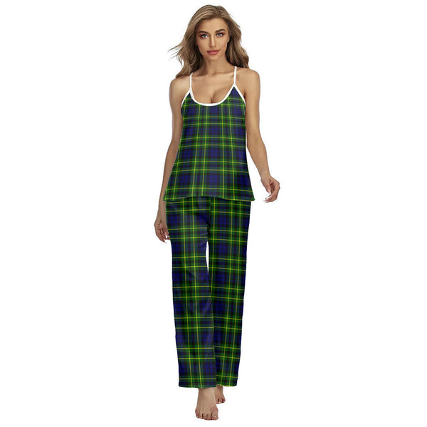 Campbell of Breadalbane Modern Tartan Plaid Cami Pajamas Sets