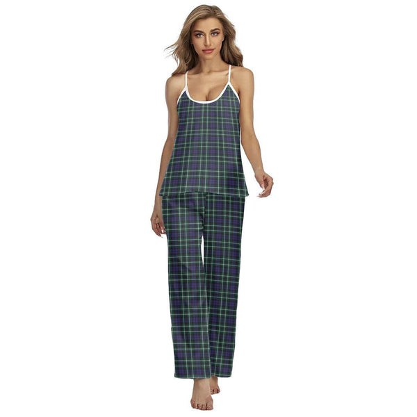 Graham of Montrose Modern Tartan Plaid Cami Pajamas Sets