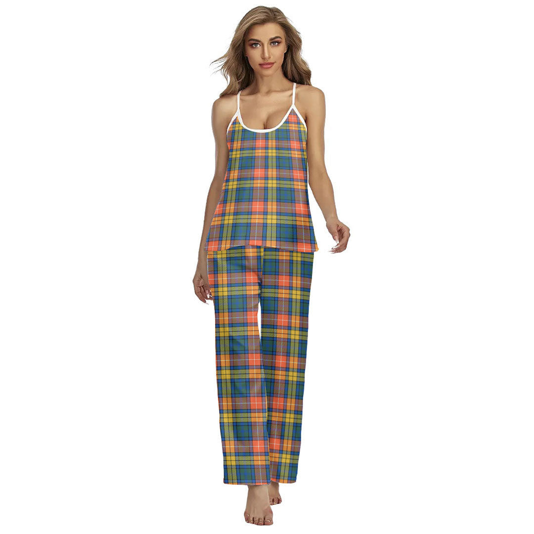 Buchanan Ancient Tartan Plaid Cami Pajamas Sets