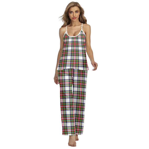 Stewart Dress Modern Tartan Plaid Cami Pajamas Sets