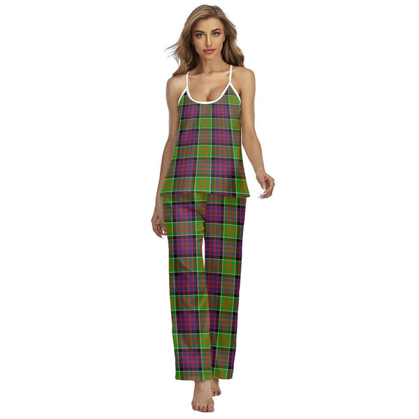 MacDonald of Clanranald Tartan Plaid Cami Pajamas Sets