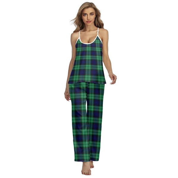 Abercrombie Tartan Plaid Cami Pajamas Sets
