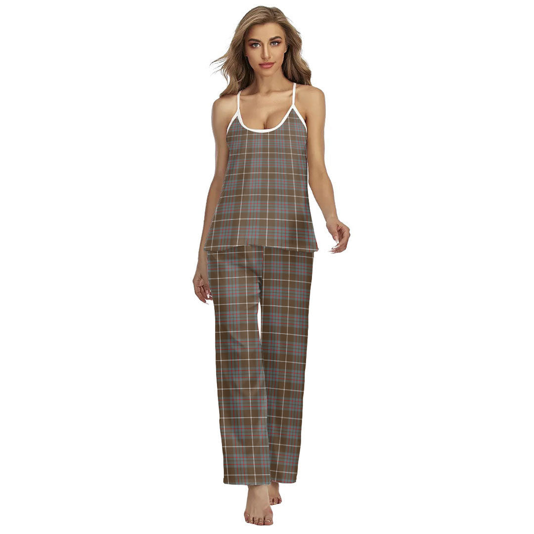 MacIntyre Hunting Weathered Tartan Plaid Cami Pajamas Sets