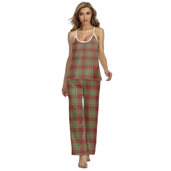 MacGillivray Hunting Ancient Tartan Plaid Cami Pajamas Sets