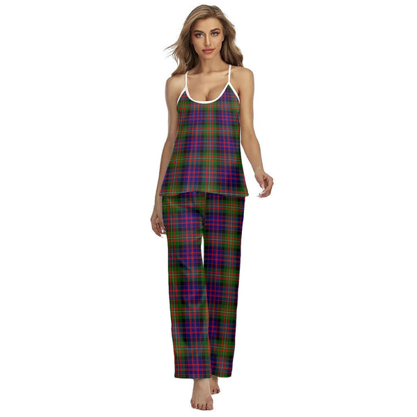 MacDonnell of Glengarry Modern Tartan Plaid Cami Pajamas Sets