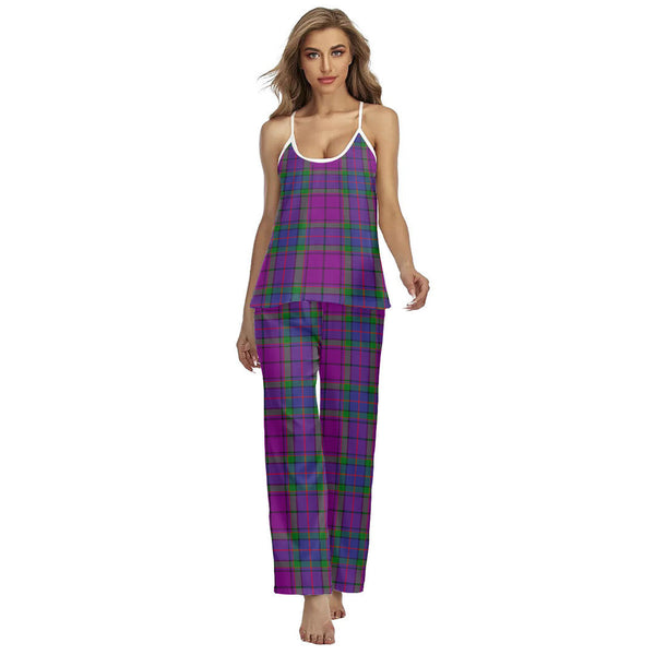 Wardlaw Modern Tartan Plaid Cami Pajamas Sets