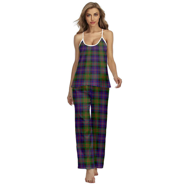 Cameron of Erracht Modern Tartan Plaid Cami Pajamas Sets