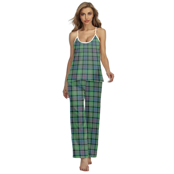 MacThomas Ancient Tartan Plaid Cami Pajamas Sets