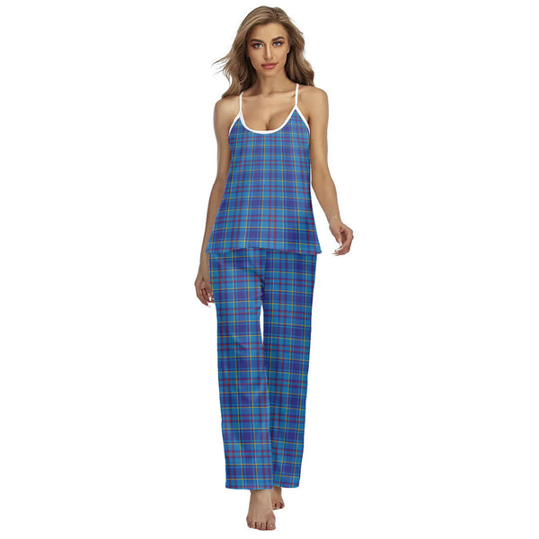 Mercer Modern Tartan Plaid Cami Pajamas Sets