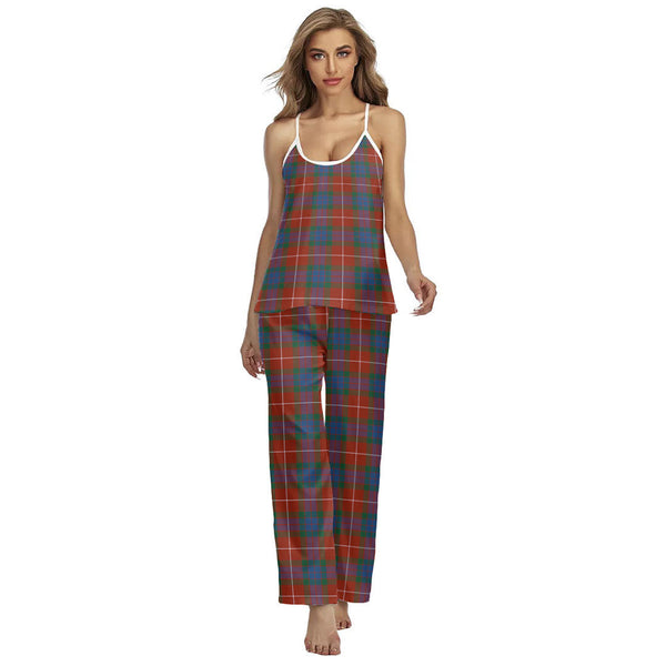 Fraser Ancient Tartan Plaid Cami Pajamas Sets