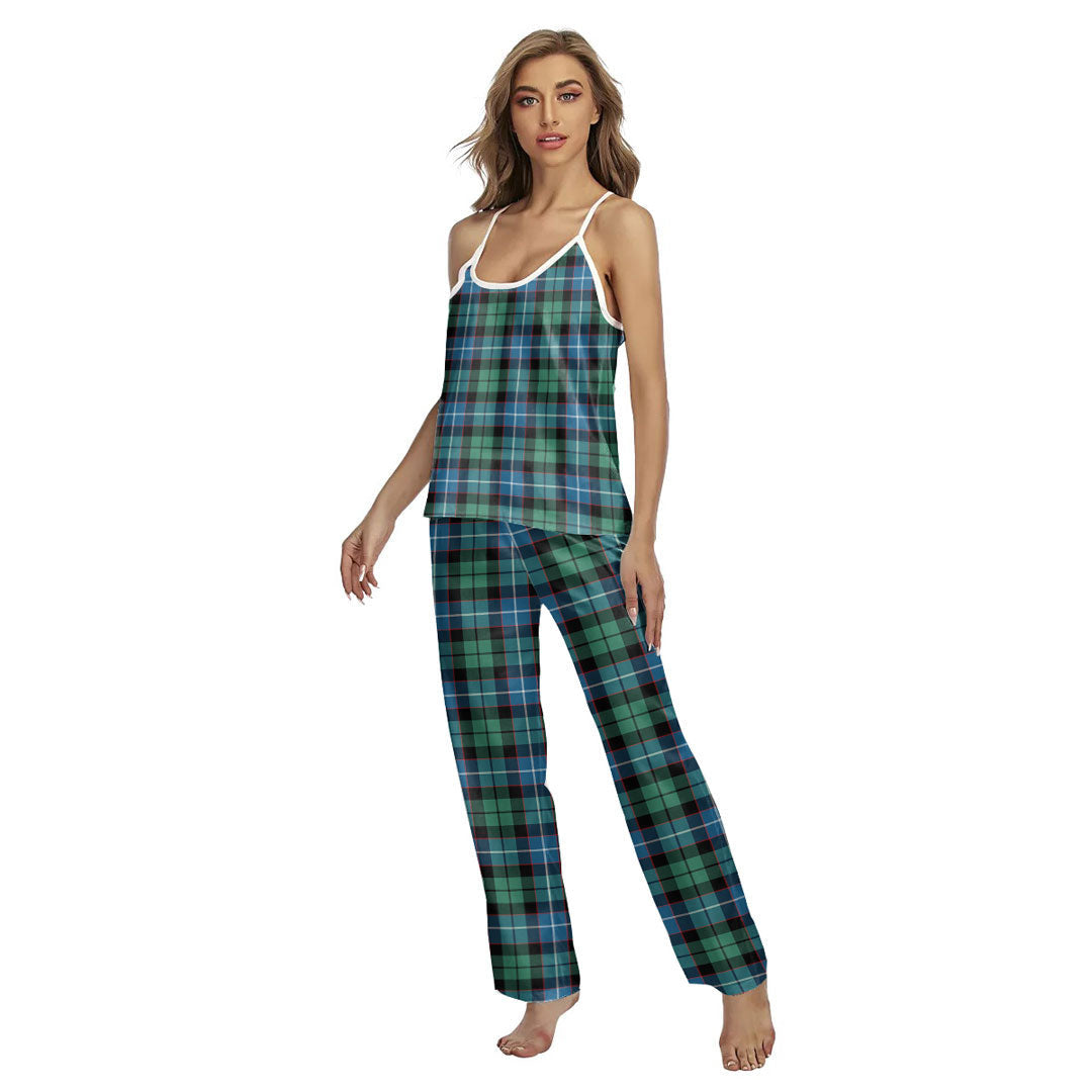 Galbraith Ancient Tartan Plaid Cami Pajamas Sets