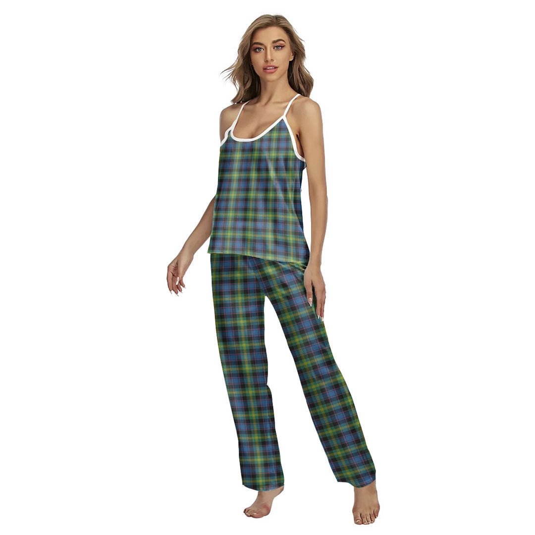 Watson Ancient Tartan Plaid Cami Pajamas Sets