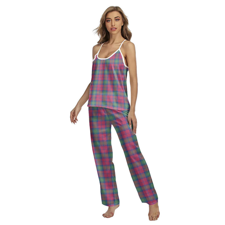 Lindsay Ancient Tartan Plaid Cami Pajamas Sets