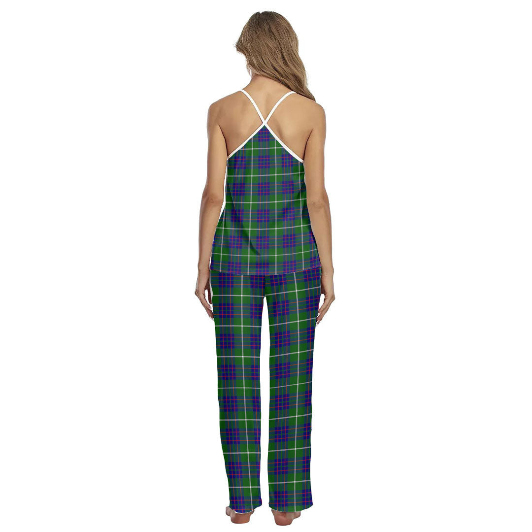 MacIntyre Hunting Modern Tartan Plaid Cami Pajamas Sets