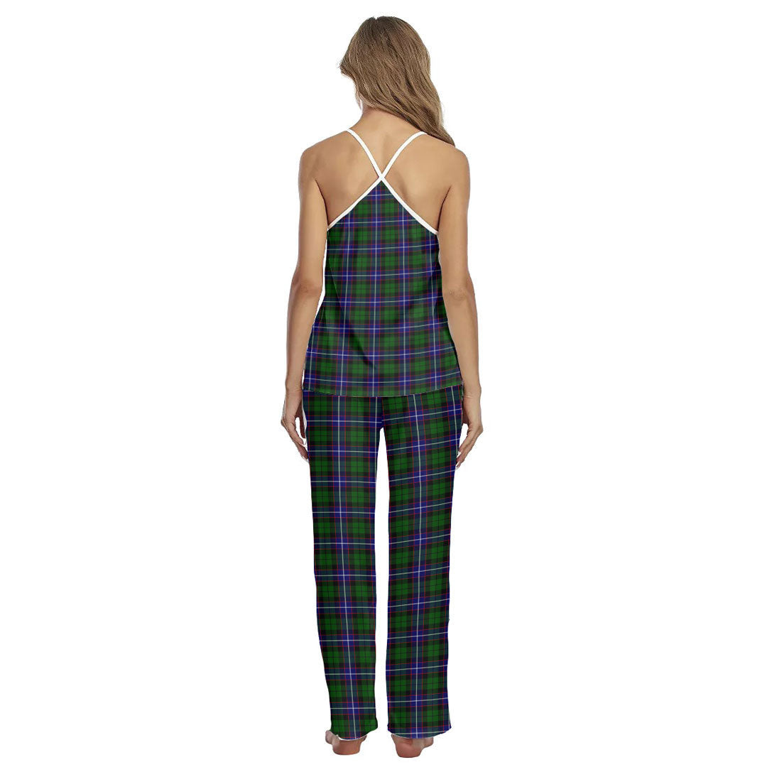 Russell Modern Tartan Plaid Cami Pajamas Sets