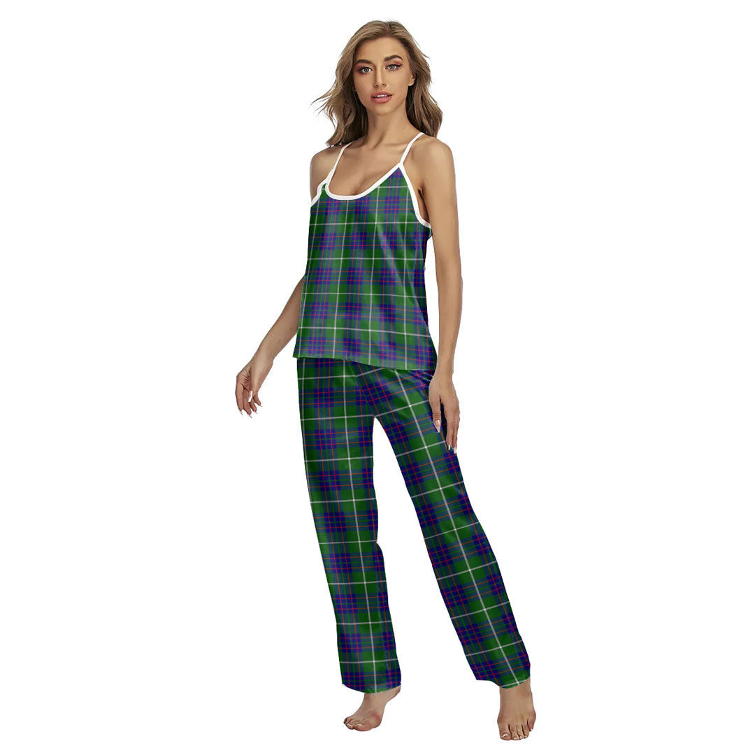 MacIntyre Hunting Modern Tartan Plaid Cami Pajamas Sets