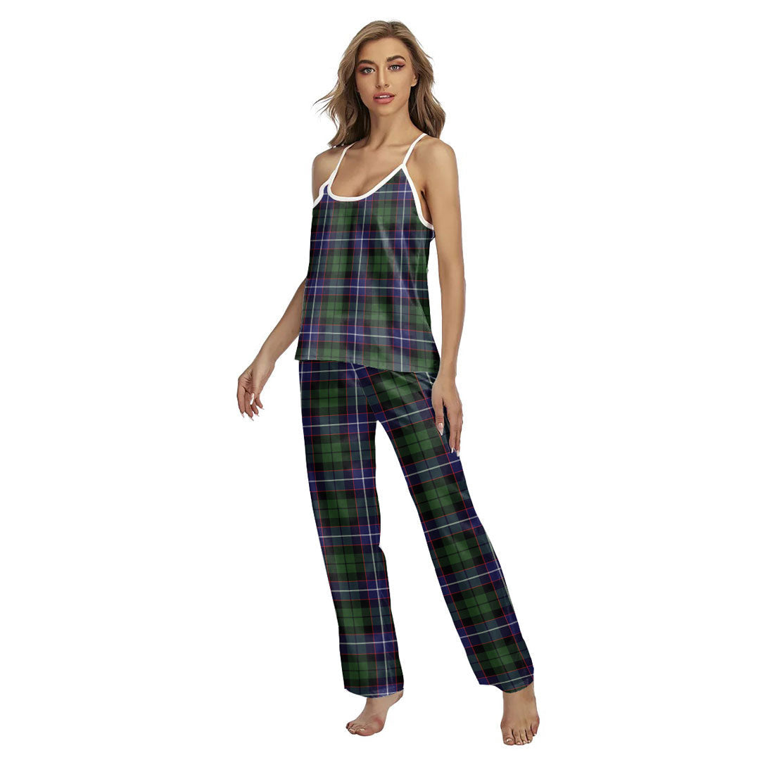 Galbraith Modern Tartan Plaid Cami Pajamas Sets