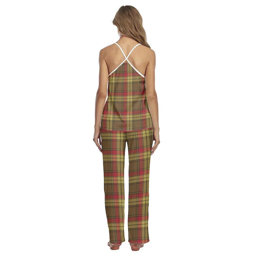 MacMillan Old Weathered Tartan Plaid Cami Pajamas Sets