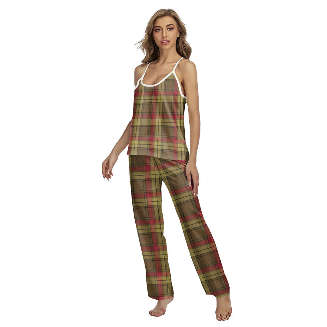 MacMillan Old Weathered Tartan Plaid Cami Pajamas Sets