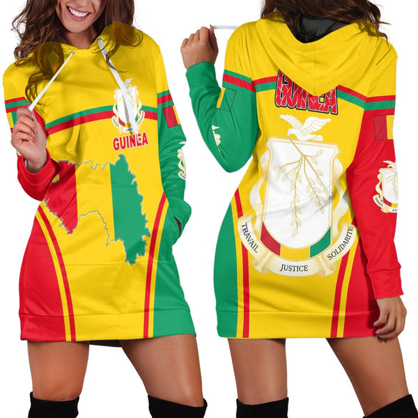 Guinea Active Flag Hoodie Dress