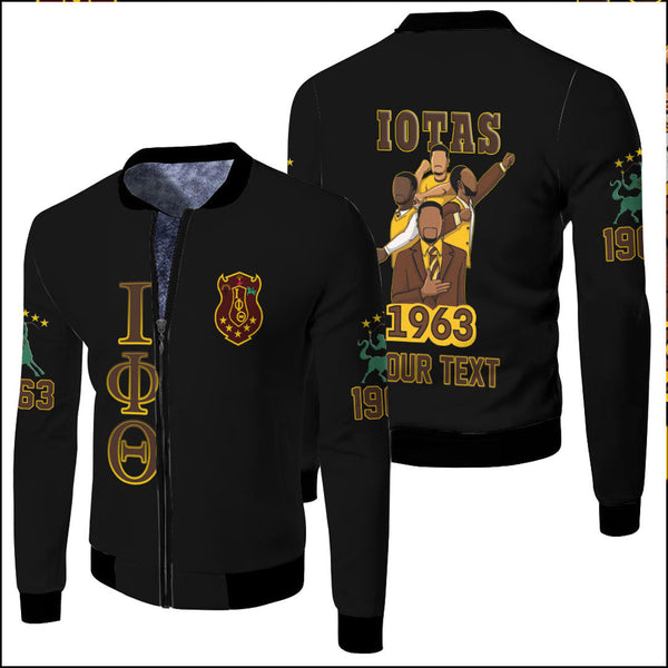 Fraternity Jacket - Iota Phi Theta Fraternity Fleece Winter Jacket