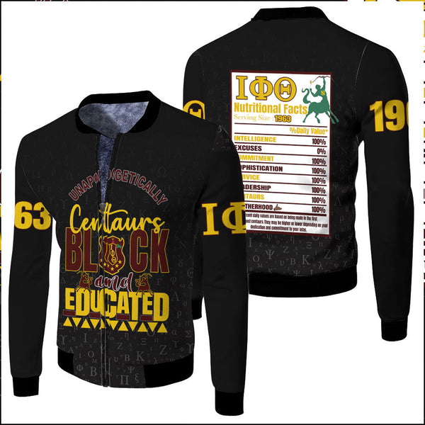 Fraternity Jacket - Iota Phi Theta Fleece Winter Jacket