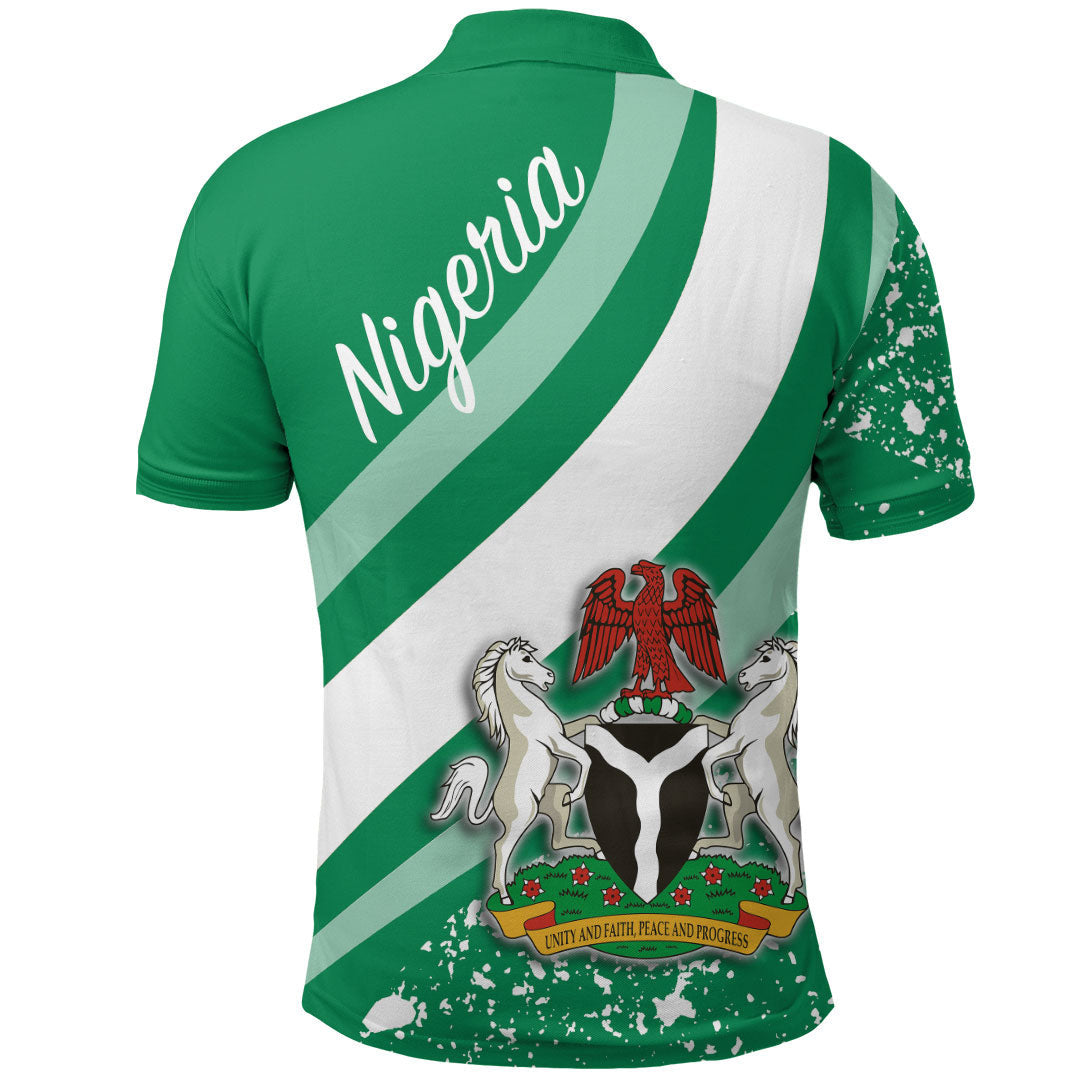 Nigeria Special Flag Polo Shirt