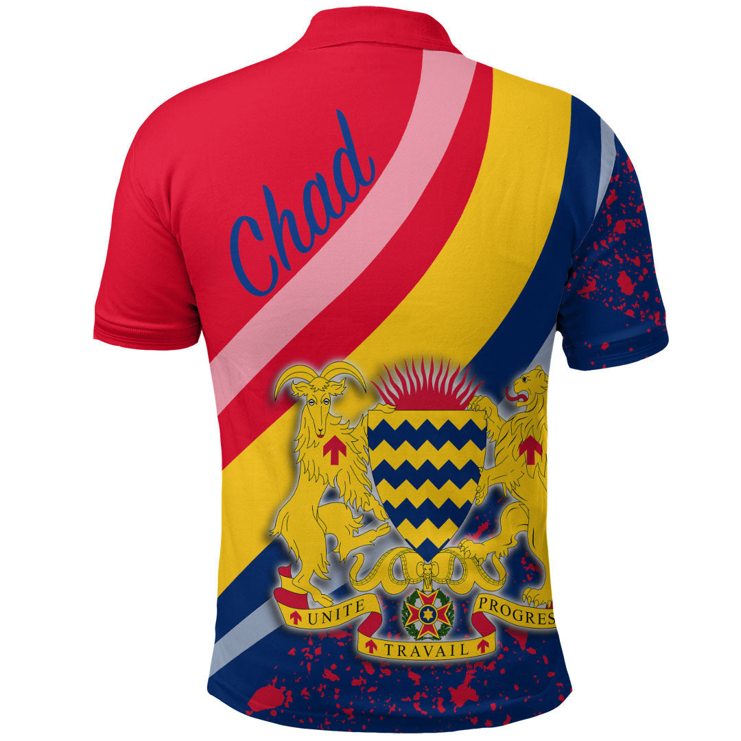 Chad Special Flag Polo Shirt