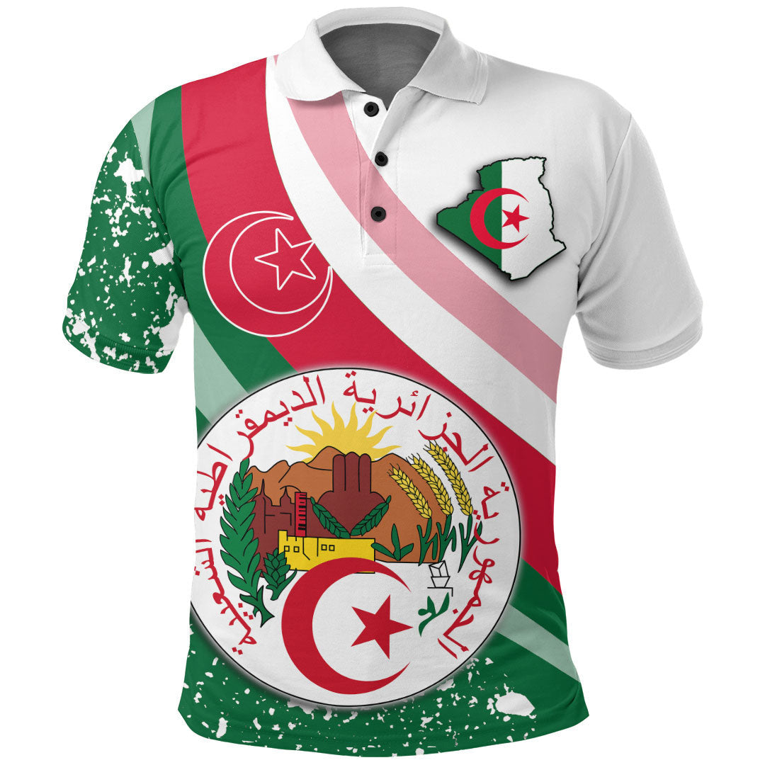 Algeria Special Flag Polo Shirt