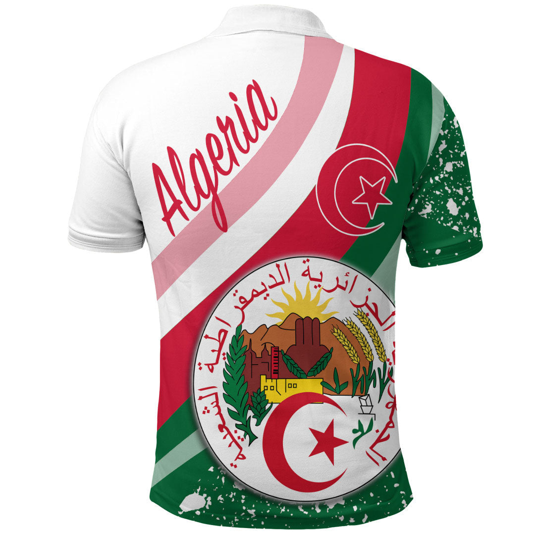 Algeria Special Flag Polo Shirt