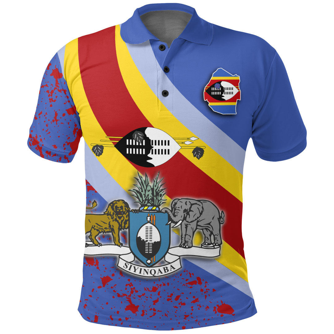 Eswatini Special Flag Polo Shirt