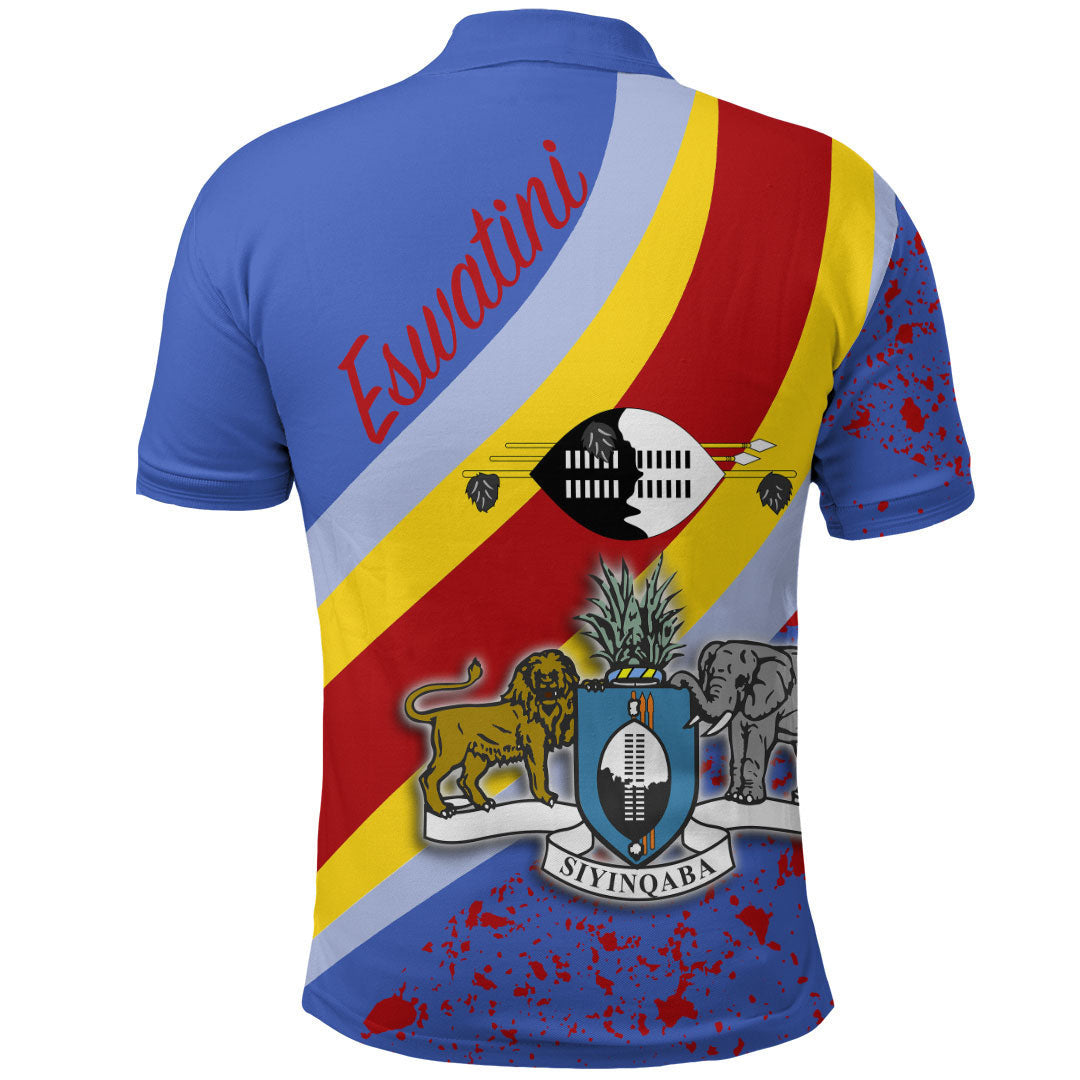 Eswatini Special Flag Polo Shirt