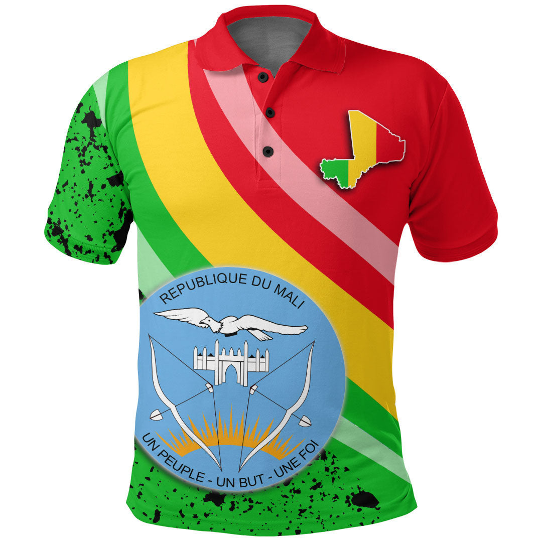 Mali Special Flag Polo Shirt