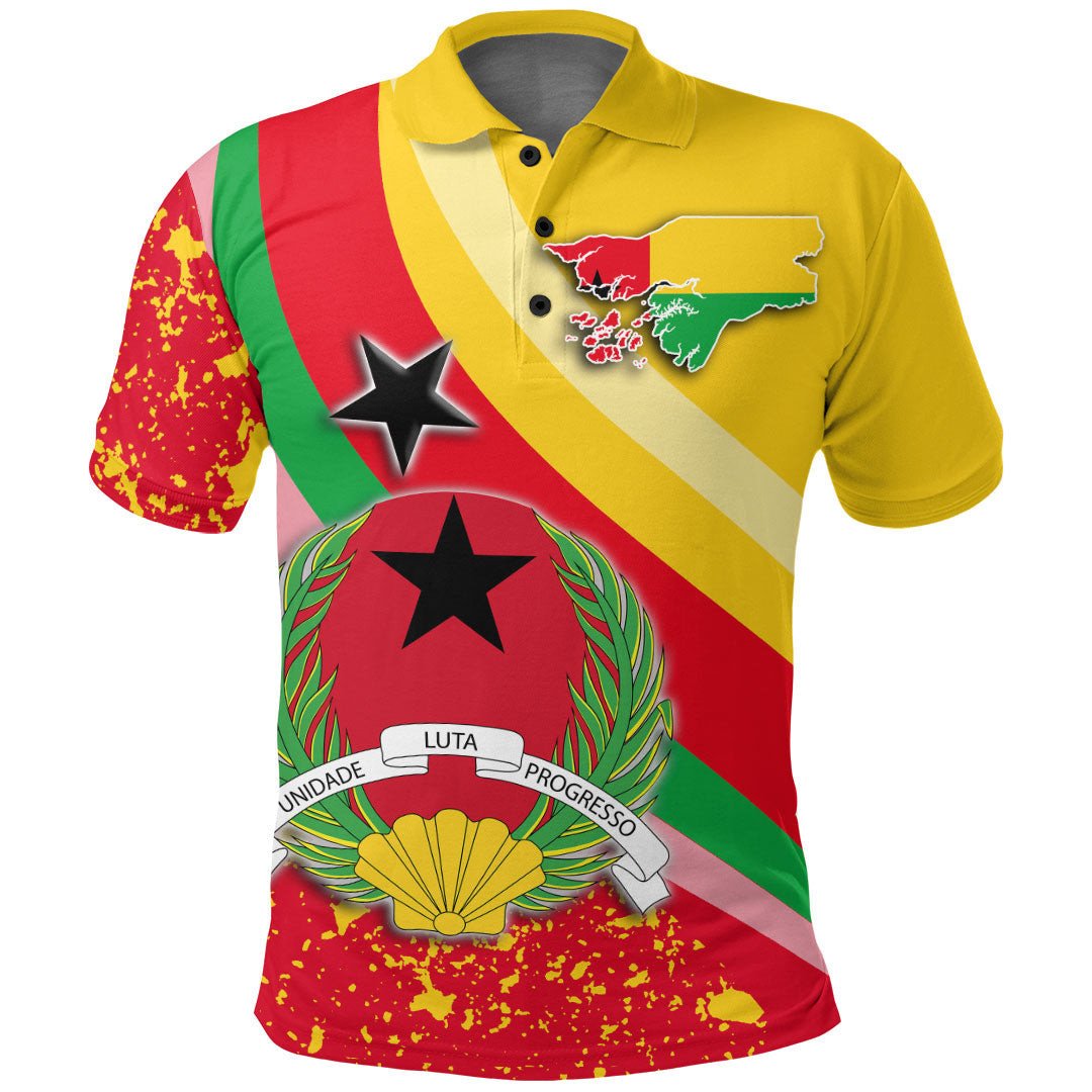 Guinea Bissau Special Flag Polo Shirt