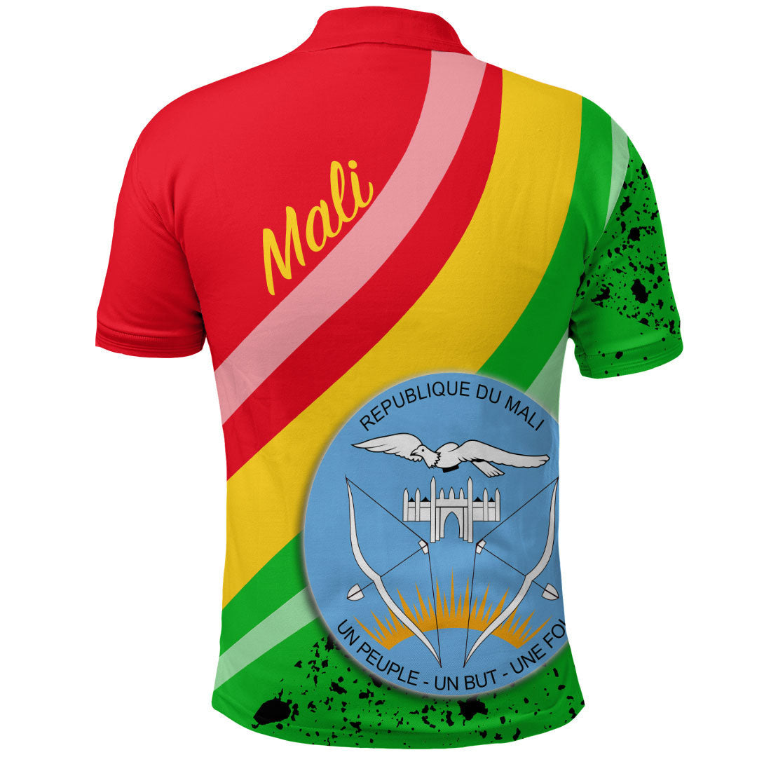 Mali Special Flag Polo Shirt