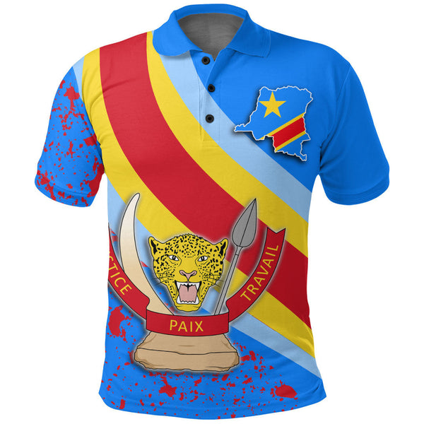 Democratic Republic of the Congo Special Flag Polo Shirt