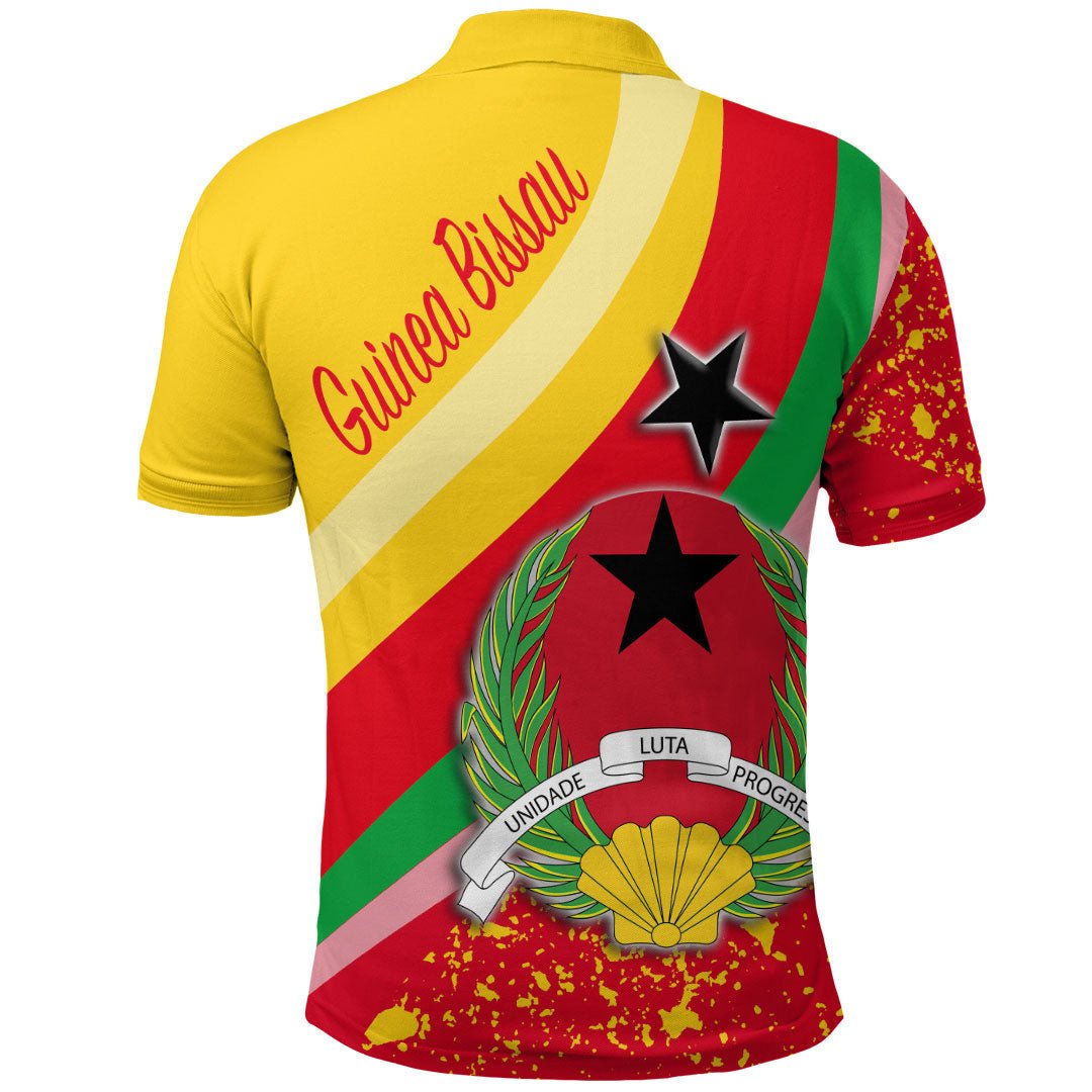 Guinea Bissau Special Flag Polo Shirt