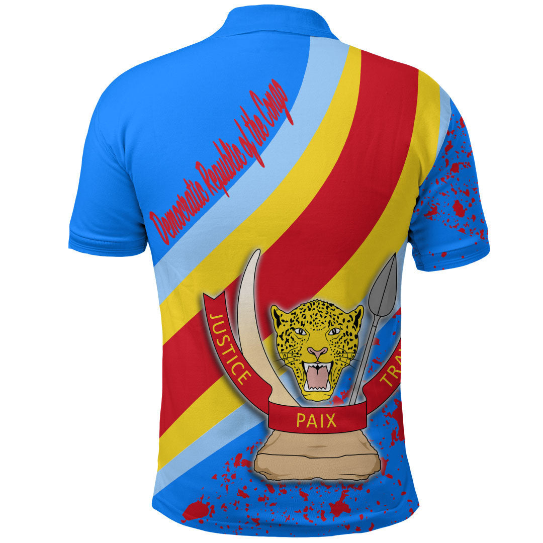 Democratic Republic of the Congo Special Flag Polo Shirt