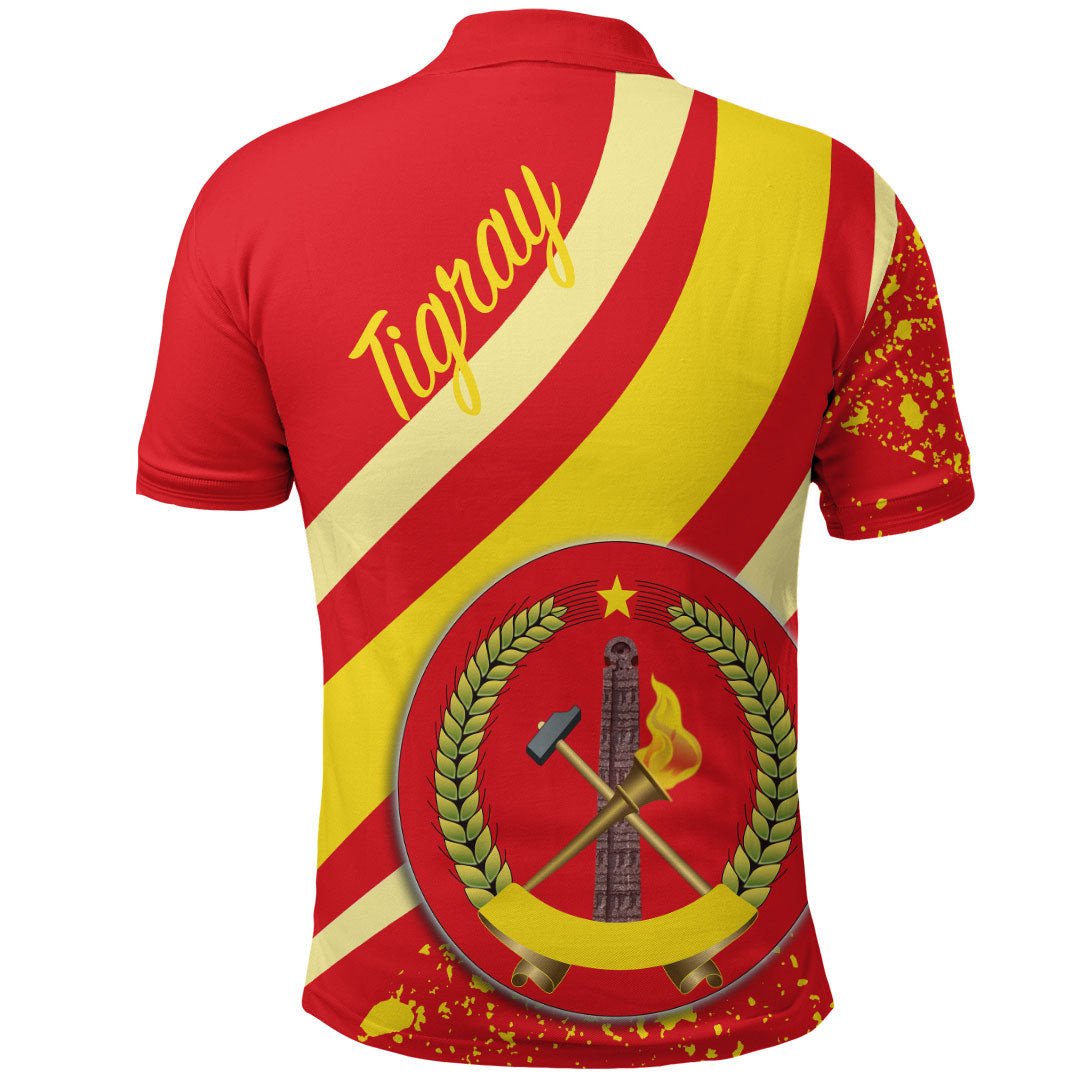 Tigray Special Flag Polo Shirt