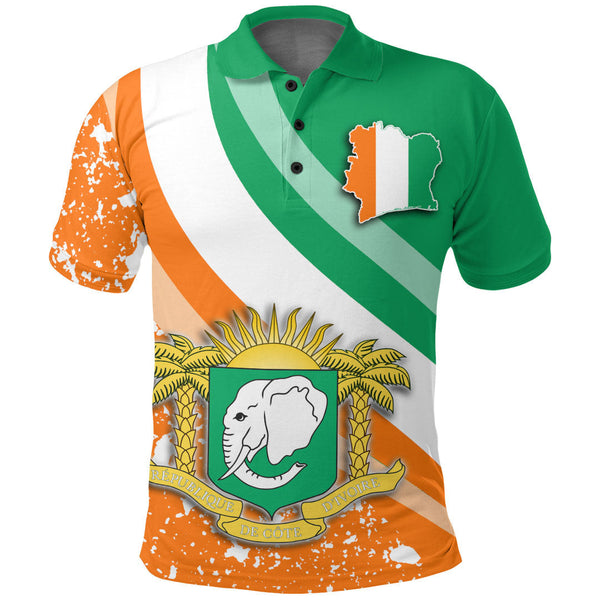 Ivory Coast Special Flag Polo Shirt