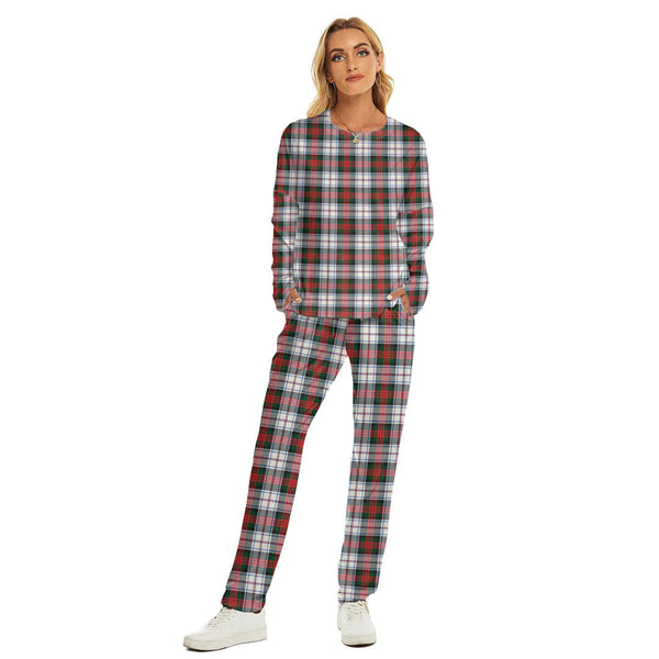 MacDuff Dress Modern Tartan Plaid Women's Pajama Suit
