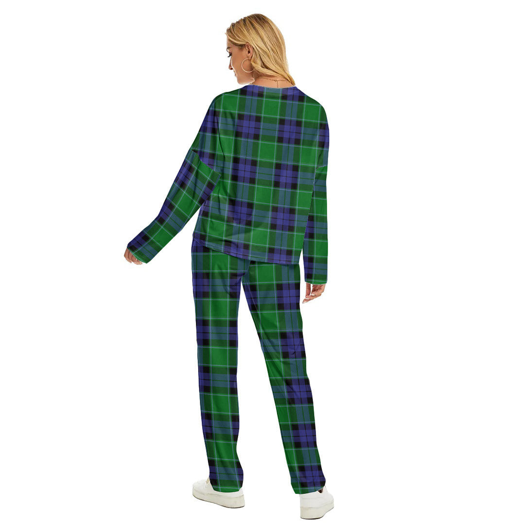 Graham of Menteith Modern Tartan Plaid Women's Pajama Suit