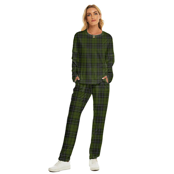 MacLean Hunting Tartan Plaid Women's Pajama Suit