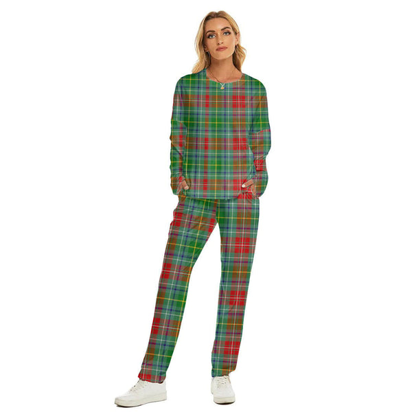 Muirhead Tartan Plaid Women's Pajama Suit
