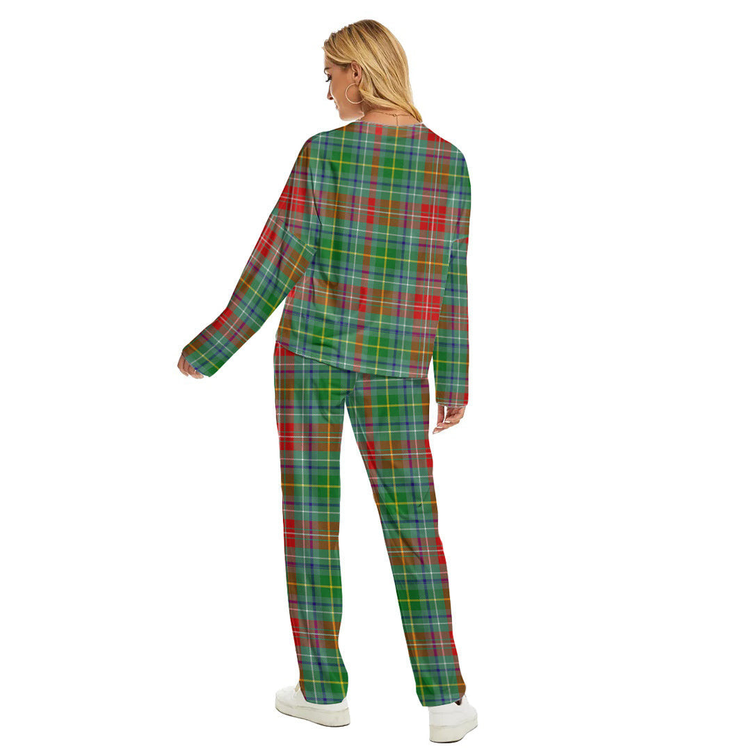 Muirhead Tartan Plaid Women's Pajama Suit