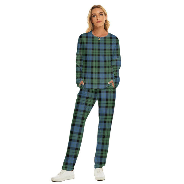 MacKay Ancient Tartan Plaid Women's Pajama Suit