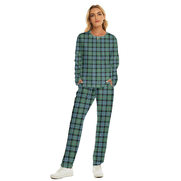Melville Tartan Plaid Women's Pajama Suit