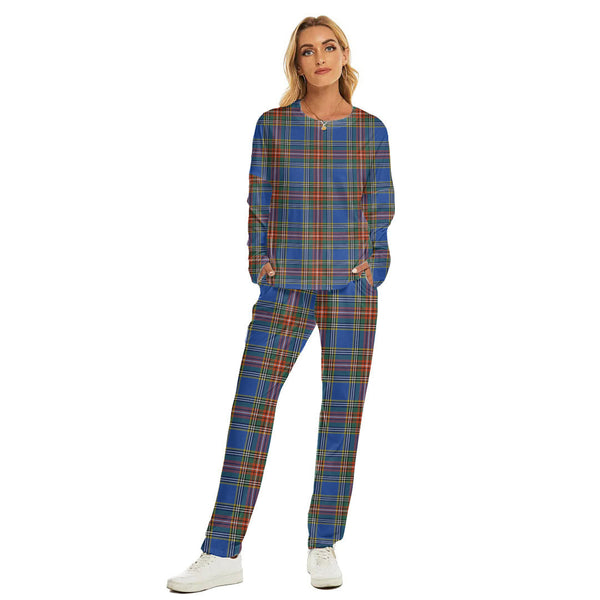 MacBeth Ancient Tartan Plaid Women's Pajama Suit